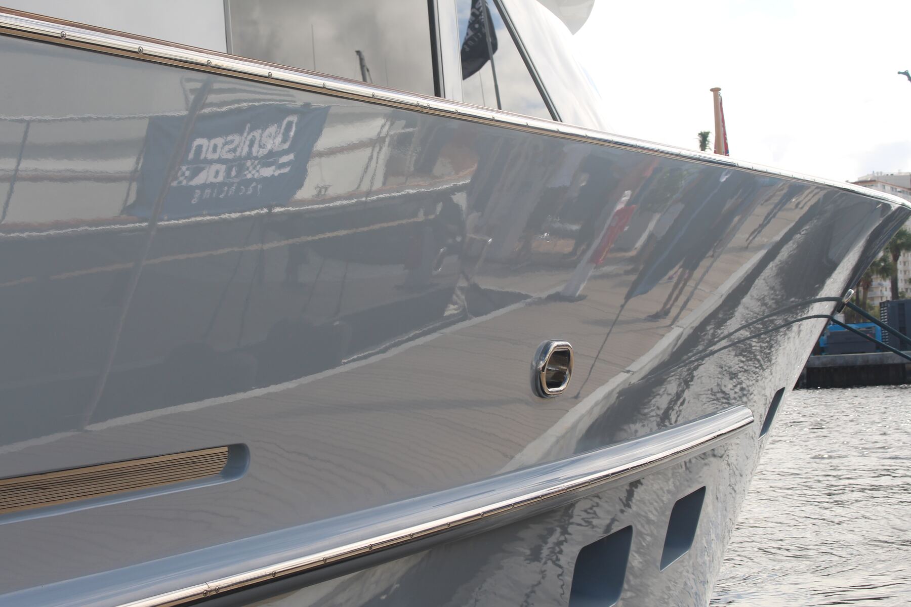 Yacht detail work