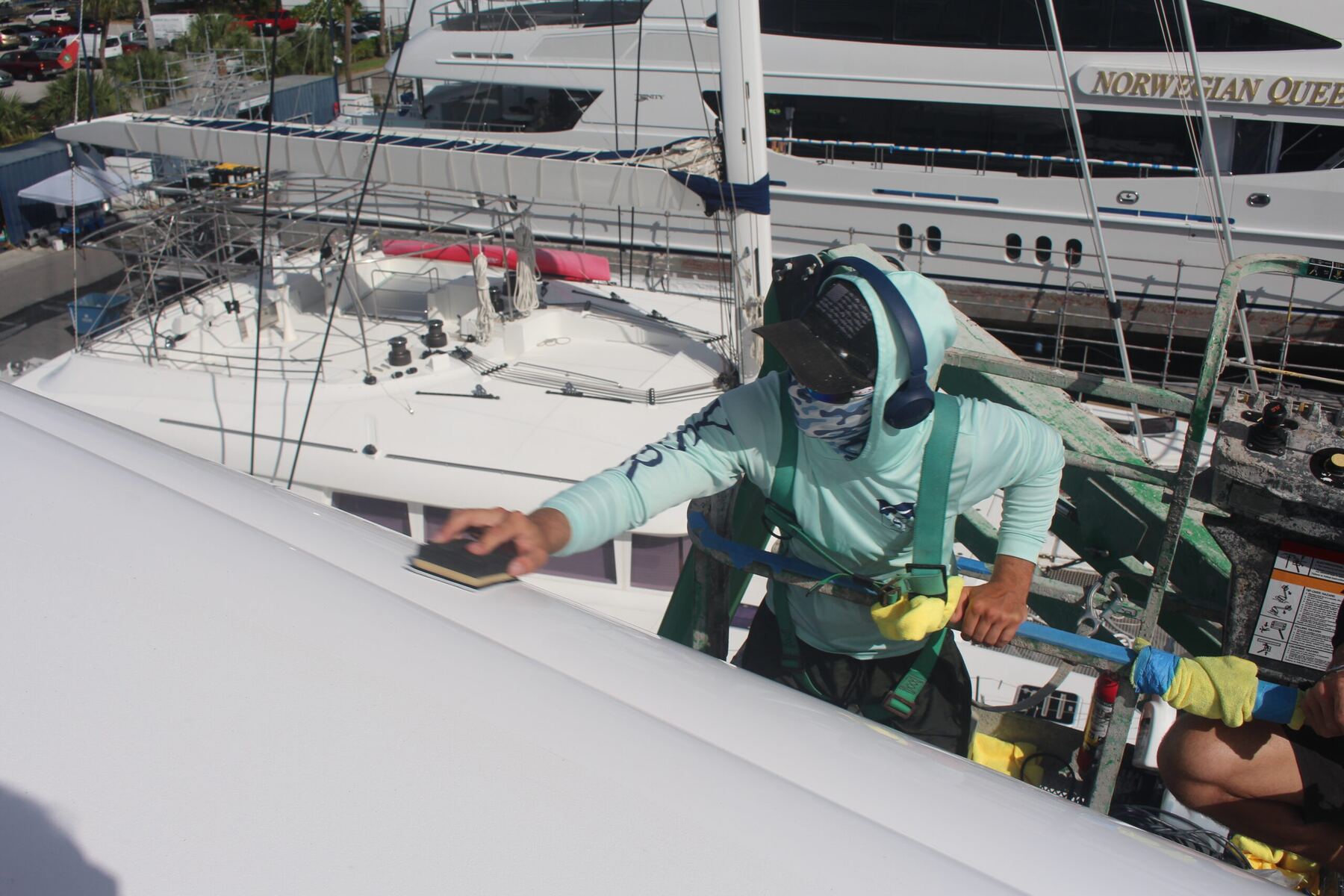 Polished superyacht profile